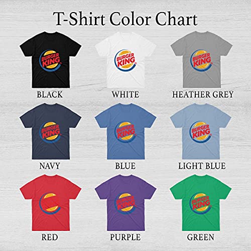 Mens Womens Tshirt Burger King Shirts for Men Women Mon Dad Cool Multicolor4