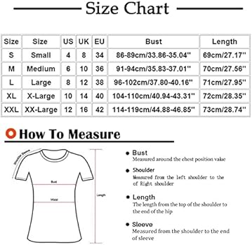 Rayson Chemise D'été Femmes T-Shirts à Manches Courtes Haut Chic Col En V Débardeurs Confortable Et Ample T-Shirts(Noir,S - 9