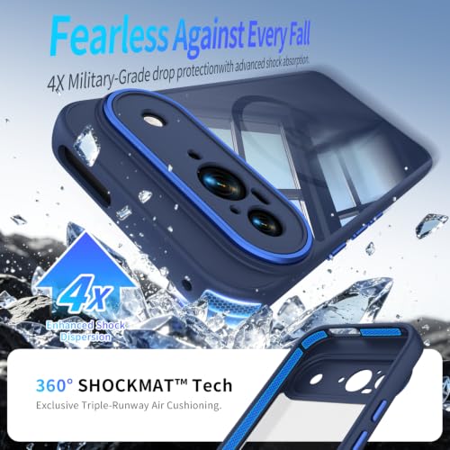 Image of Magnetic Case with Clear Back for Google Pixel 9, Fit for MagSafe