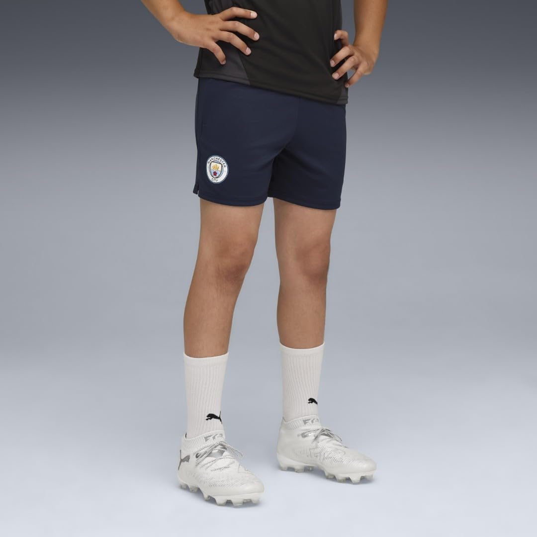 Puma Manchester City FC Kinder Trainingshorts mit Tasche 25/26