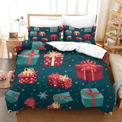 Housse de couette Noël confort avec fermeture éclair pour nuits d'hiver - 4