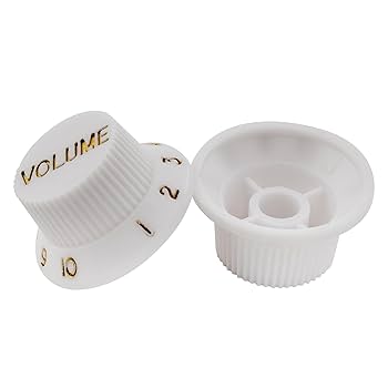 Amazon.com: Musiclily Metric Strat Knobs 1 Volume 2 Tone