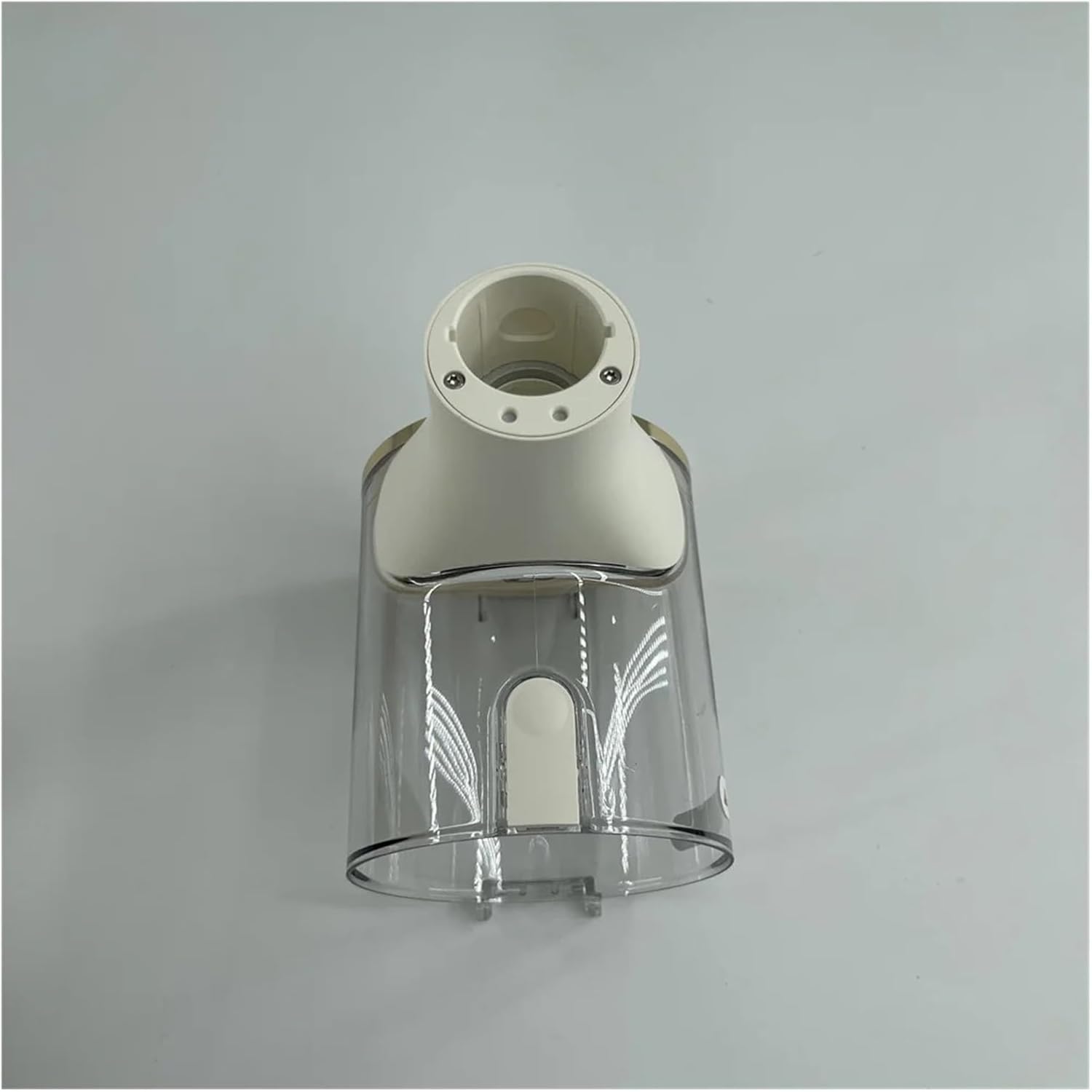 Side view of the Dreame R10 dust cup replacement showing the attachment points