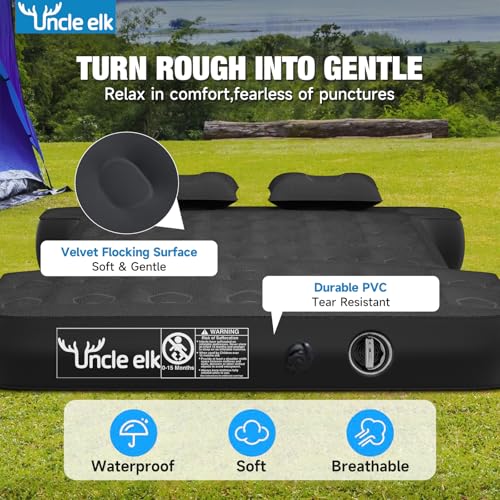 Uncle Elk Truck Bed Mattress 5.5-5.8Ft Inflatable Full Size Truck Bed Air Mattress With Wireless Rechargeable Pump thumb #3