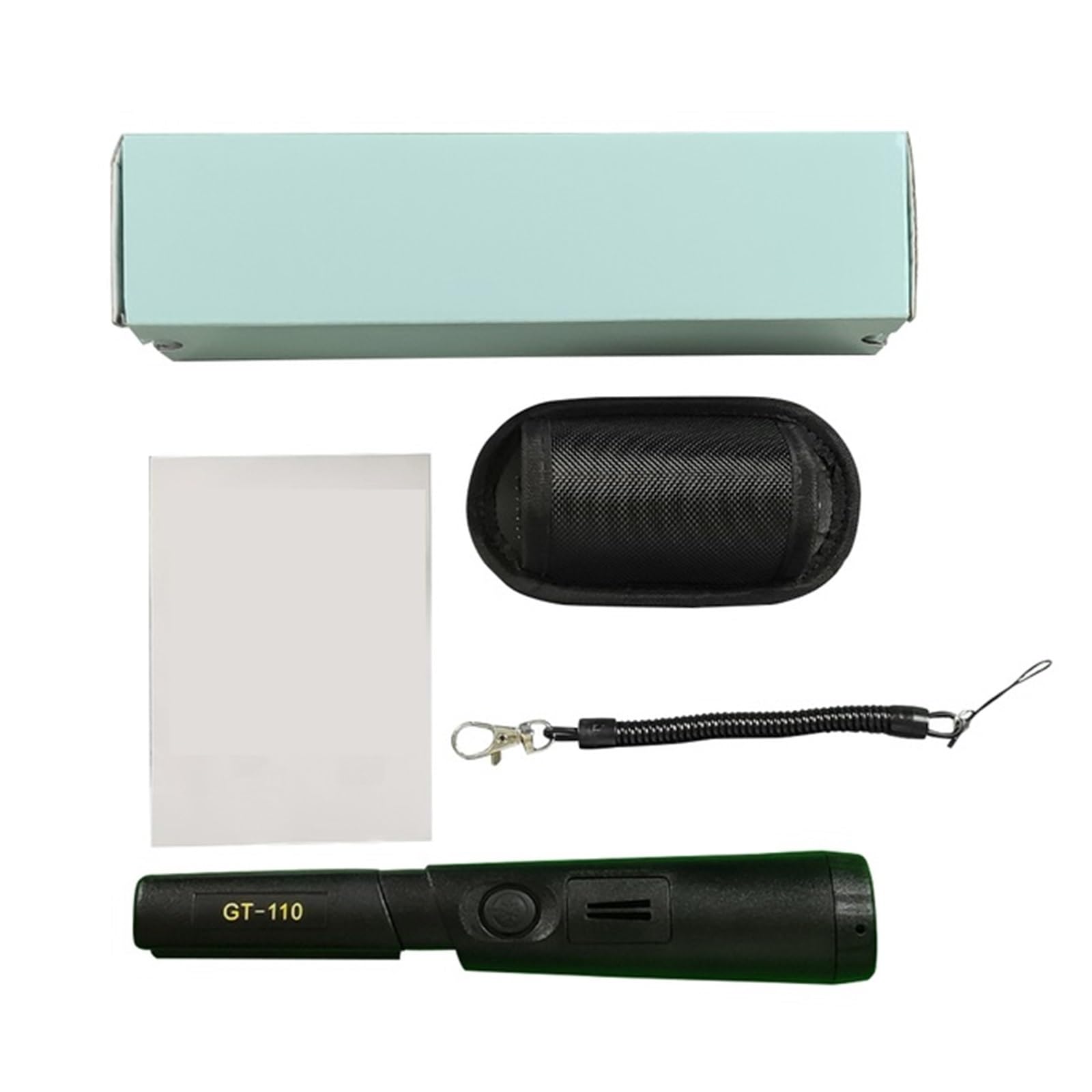 Metal Detector, Handheld Metal Detector with Waterproof Pinpointer – for Underground Gold Detection and Assistance(Nero)