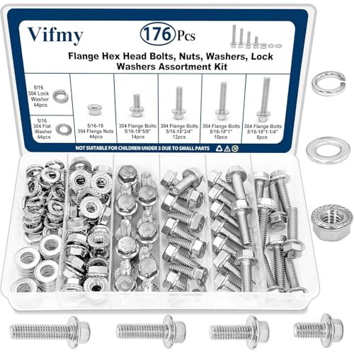 Pernos de 5/16-18 x 1" y varias medidas para reparar sin óxido ni deformaciones