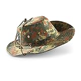 Mil-Tec Buschhut m.Druckknopf Flecktarn Gr.S
