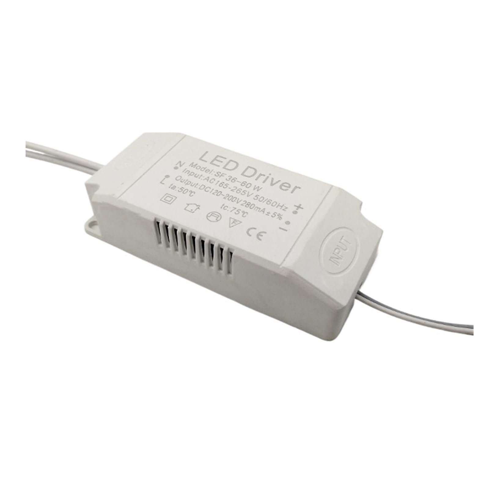 Alimentation LED Courant Constant 36-60W pour Downlight et Plafonnier HEPBAK