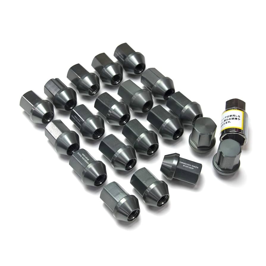 値下げ！レーシングナット&ロックナット Amazon.co.jp: レーシングナット/ホイールナット ロックナット付