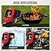 Infrared Thermometer Gun with Pipe Temperature Clamp, High Accuracy HVAC Thermometer (-50°C to 850°C) for Cooking, Home Repair, Oven, HVAC, Automotive & Industrial Use, Adjustable Emissivity