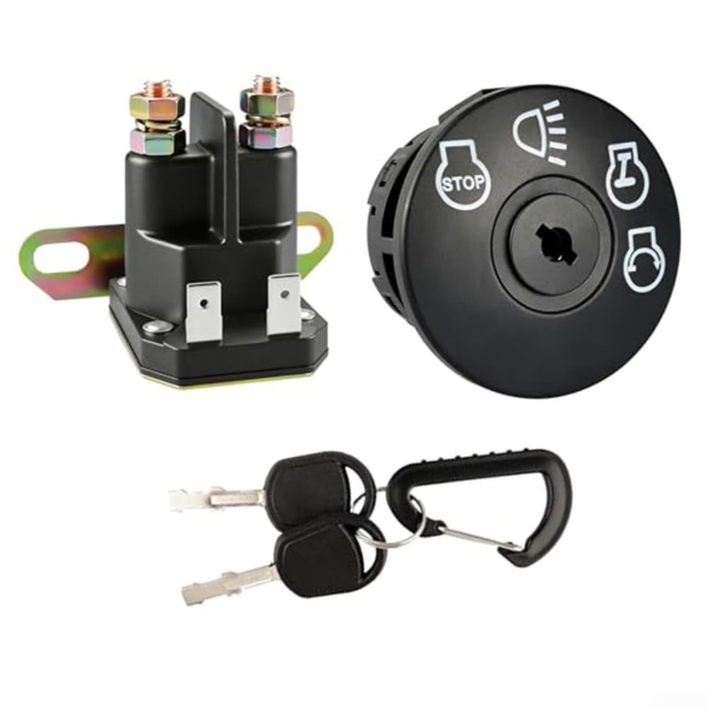 Kit interruttore di accensione e solenoide di avviamento per tosaerba per L100 L105 L108 AM138068 725-04439 725-1741 interruttore magnetico 12V