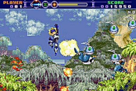 Gunstar Future Heroes Game Boy Advance - vue 4