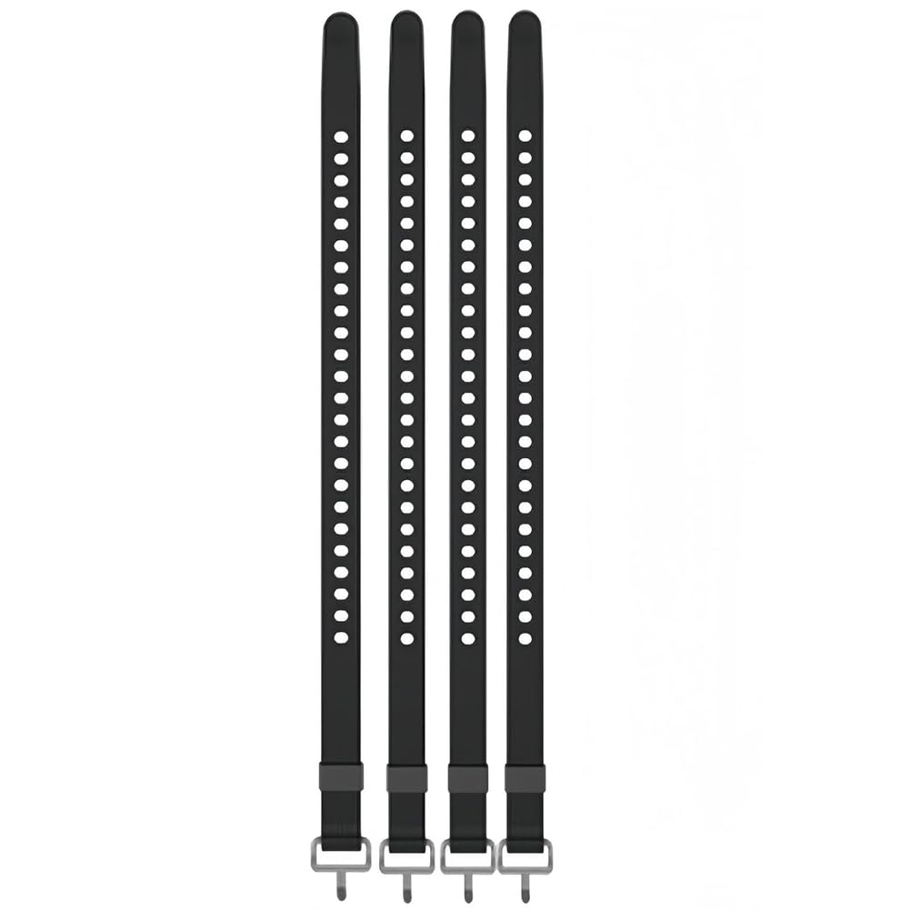 Littimoon Straps with Clips Buckles 4PC Heavy Duty Adjustable Utility Cam Strap Quick Release Fixing Lashing Loops