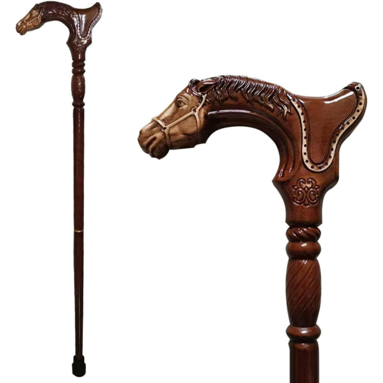 Ręcznie robiona laska do chodzenia, drewniana laska do chodzenia | Ręcznie robiona ergonomiczna drewniana rączka, drewniana laska do chodzenia w stylu vintage dla mężczyzn i kobiet
