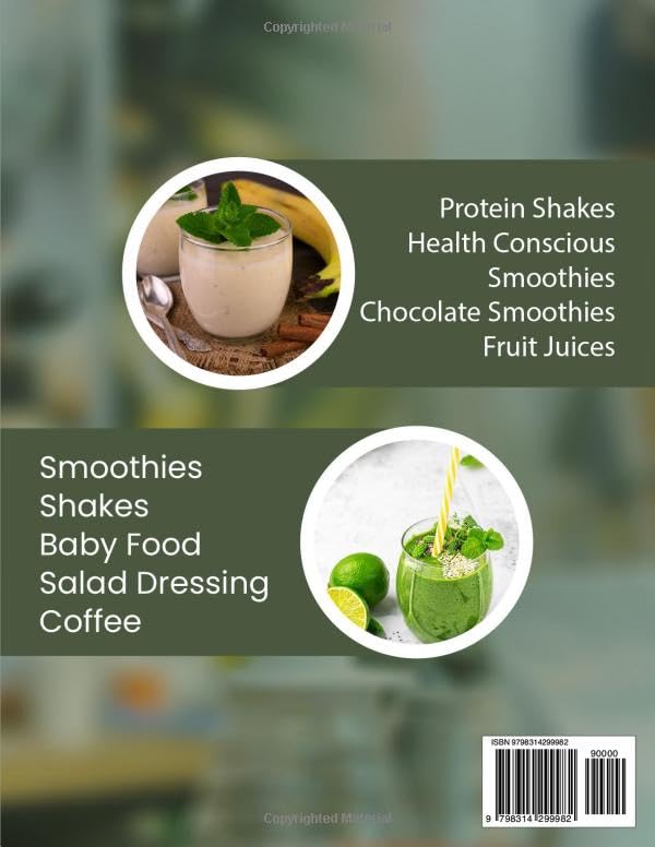 Ninja Blast Max Blender Cookbook: Unlock the Full Potential of Your Ninja Blast Max Blender: 110+ Quick & Delicious Recipes for Smoothies, Shakes, Juices, Baby Food, and More image 3