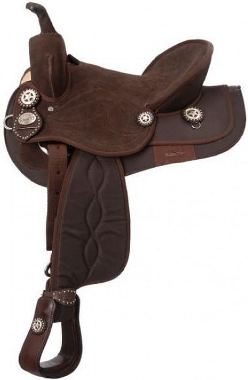King Series Eclipse by Tough1 Round Skirt Competition Saddle