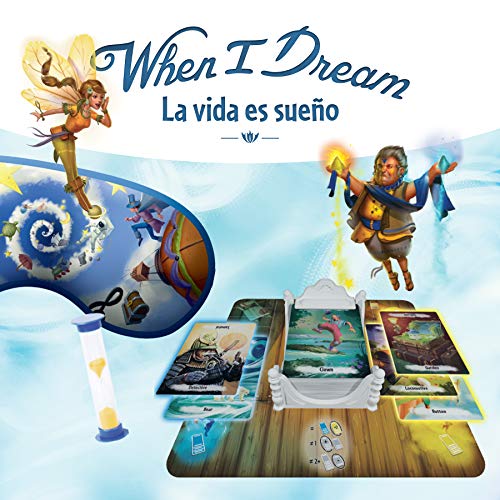 Asmodee -Wenn ich träume-Jeu de Plateau (Repos Produktion RPWD0001) Version Espagnole – Bild 7