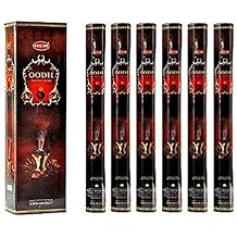 Hem Oodh Incense Sticks 100 Sticks, 5 Boxes Inside - 9 Inches Long, 20g per Box - Perfect for Meditation, Rituals & Cleansing.
