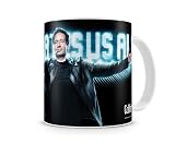 Californication Lizenzprodukt God Hates Us All Kaffeetasse, Kaffeebecher, FBAMUG1708, Weiß