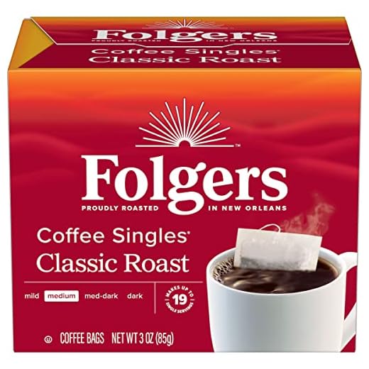 Classic Medium Roast Coffee Bags by Folgers