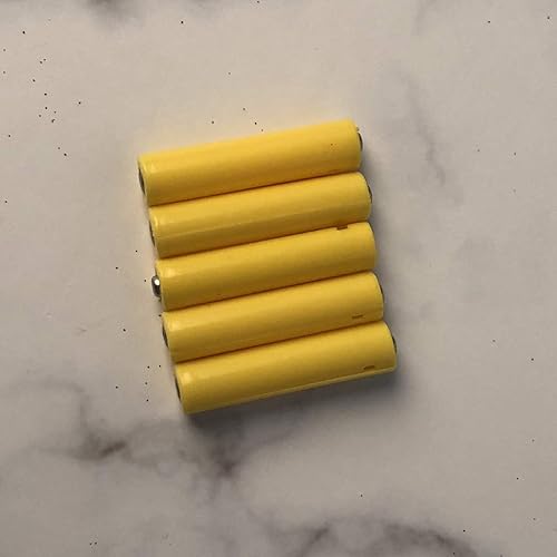 Miniatura 3 de sara-u 5 unids LR06 AA tamaño ficticio batería falsa configuración Shell marcador de posición Cilindro conductor de células simuladas para batería