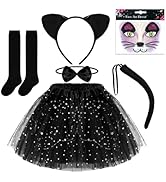 [HarnyLoom] ハロウィン コスプレ 子供 ネコ 猫 黒猫 仮装 女の子 ハロウィン コスプレ 子供 小悪魔 魔女 キッズ コスチューム 可愛い 仮装 パーティー 舞台 学園祭 文化祭 ...