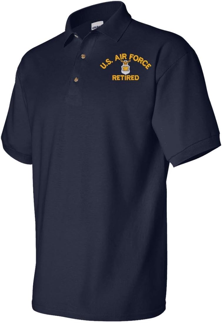 MilitaryBest U.S. Air Force Retired Polo