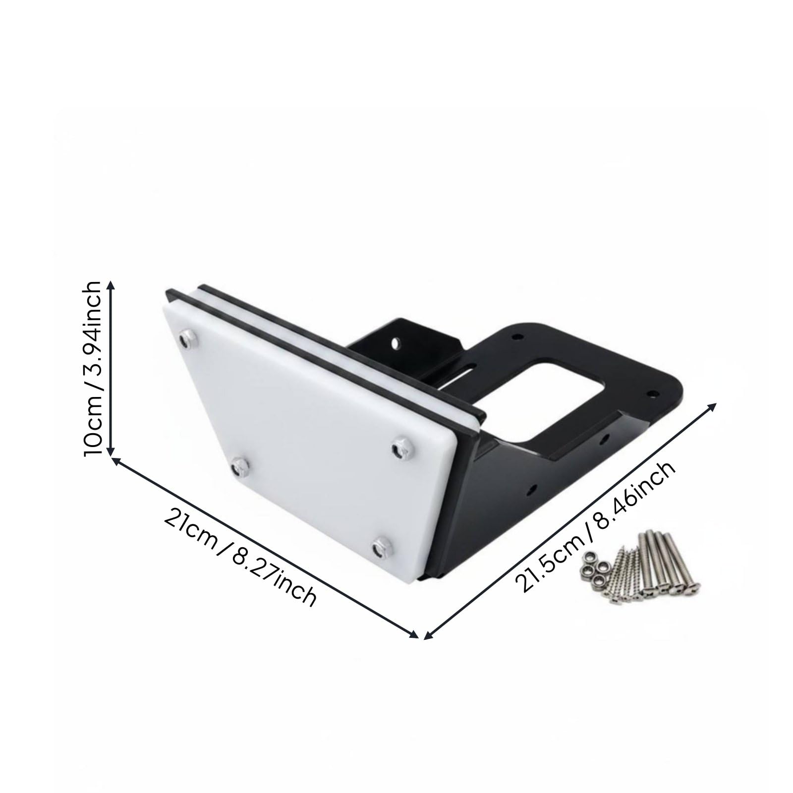 predolo Support de Moteur Hors Bord, Support de Moteur Hors-Bord Résistant à La équipement Nautique Construction Robuste, Support de Moteur de Bateau, pour Kayak, Bateau Gonflable, Support Moteur 6HP