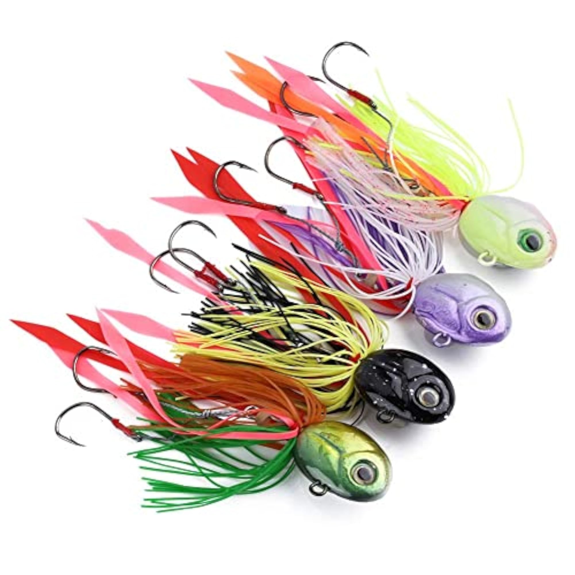 SquidHead Fishing Lures with Skirt
