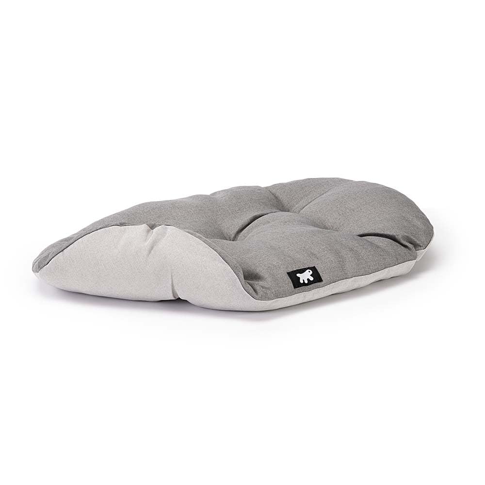 Ferplast Cuscino Cane RELAX 100/12 SANITIZED, Lettino per Cani, Protezione Antibatterica Antivirale, Cuscino Cane Grande, Cuscino Imbottito per Cuccia Cane, Cotone, Lavabile, 100 x 63 cm, Grigio