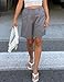 HOTOUCH Womens Shorts Summer Trendy Fashion 2026 High Waisted Grey Bermuda Shorts
