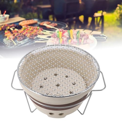 Chaudière à thé et barbecue en argile extérieure pour grill de camping - 5