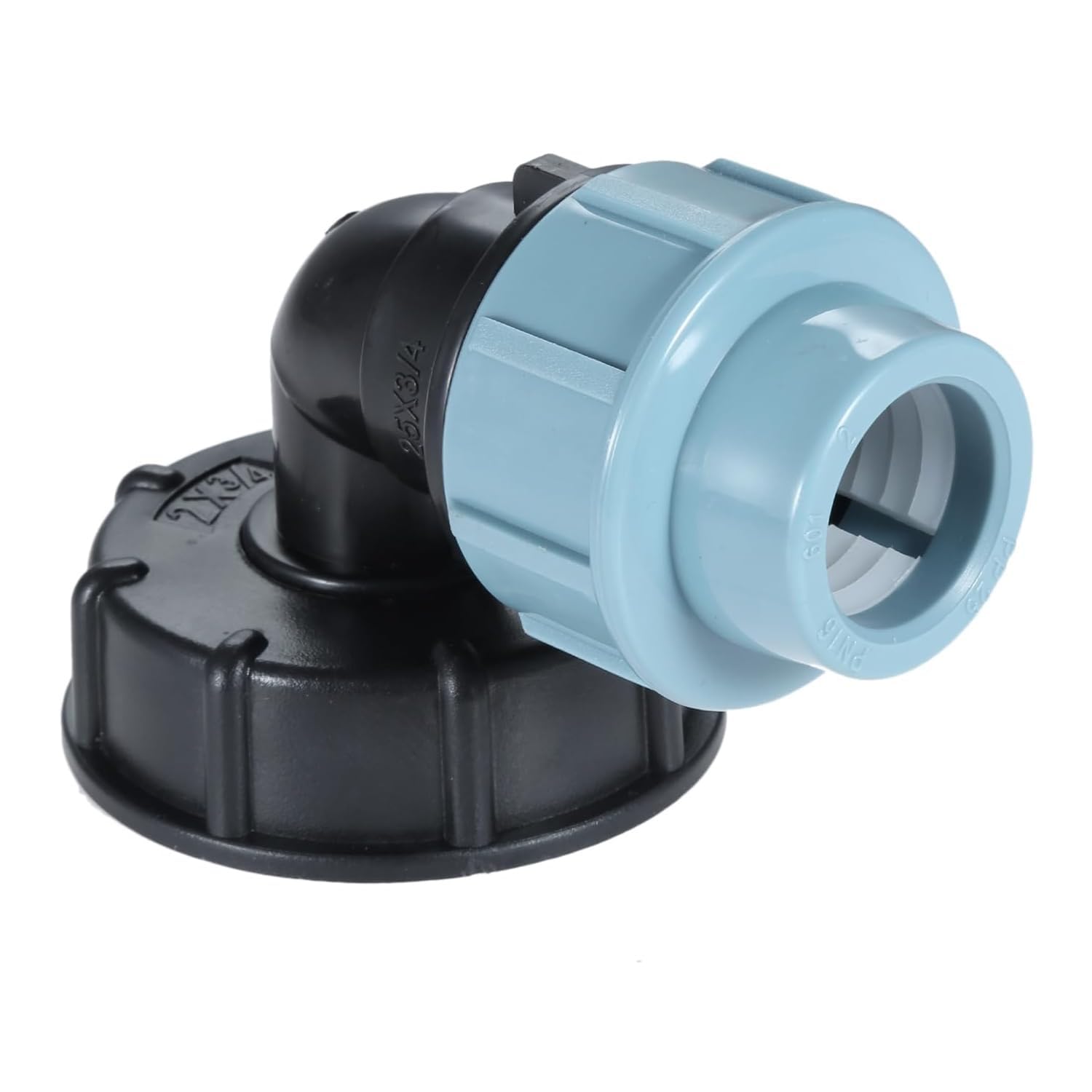 MiJunHD IBC Water Tank Pipe Elbow Outlet 20mm Joints Garden Water Connectors Tank Adapter For Tank Elbow Outlet Watering Irrigation Adapter Tool