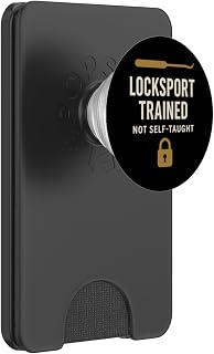 Lockpicking Hobby Locksport Puzzle Lock Pride Legal Lockpick PopSockets PopWallet for MagSafe