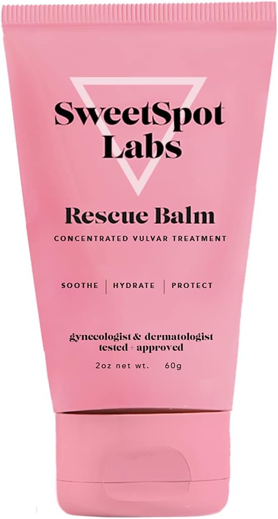 SweetSpot Labs Rescue Balm Immediate Relief of Vaginal Dryness, Itch