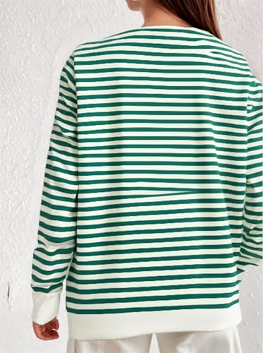 Image of MACK JONNEY Women Striped T-Shirt || T-Shirt for Women || Full Sleeve T Shirt || T-Shirt-MACK640527