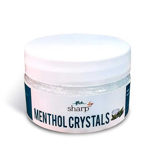 FLOH Sharp Menthol Crystals 25 Gm (Natural Peppermint)