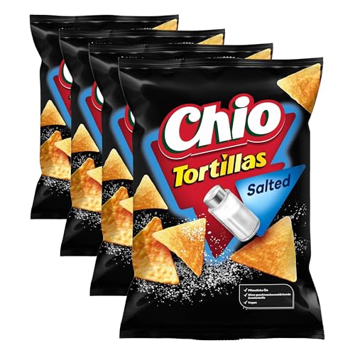 Chio Tortillas Original Salted, 110 g (Packung mit 4)