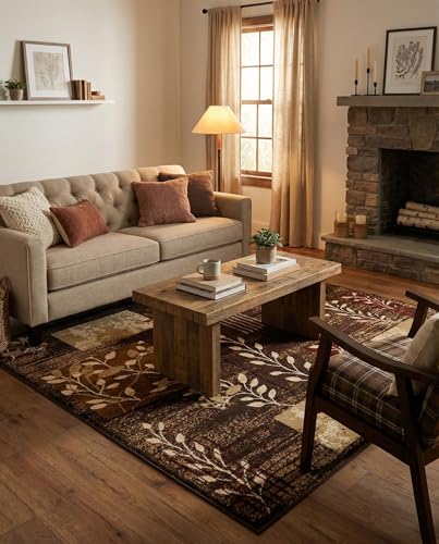 Tapete Rugs.com Café 160x107 cm Marrón miniatura 1