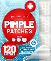 KEYCONCEPTS Pimple Patches for Face, Hydrocolloid Patch with Tea Tree Oil - Pimple Patch Zit Patch and Pimple Stickers