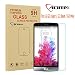 Aomax For LG G3 Vigor / G3 Beat / G3s / G3 Mini Tempered Glass Screen Protector [Superslim 0.26mm,2.5D Round Edge,9H Hardness] [Retail Package] (LG G3 Vigor / G3 Beat / G3s / G3MiniGlass