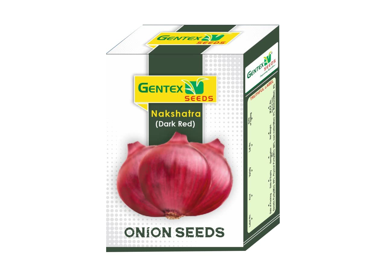 Gentex Seeds Nakshatra Onion Seeds 1Kg (Dark Red) | Natural Seeds for Healthy Germination | Ideal for Outdoor Gardening & Farming (B09Z6Q6PDT) Amazon Price History, Amazon Price Tracker