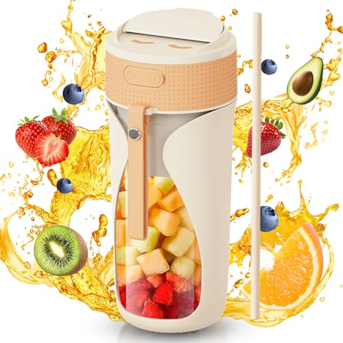 Portable Blender Cup 450ml Multi-Function Blender with Ice-Crushing,Strong Cutting Power