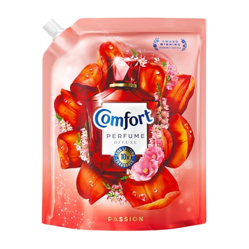 Comfort Perfume Deluxe Passion 1.8L Pouch – Luxury fragrance For your clothes,Liquid,Floral