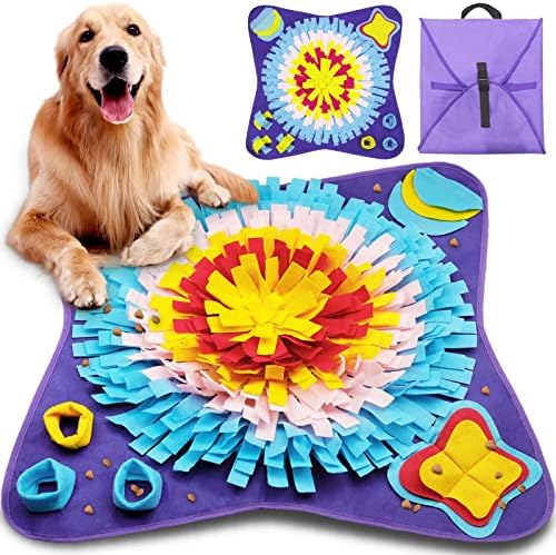 Tappeto Sniffing Per Cani Tonsooze | 75x50 Cm | Gioco Intelligenza Con Nascondiglio Snack - Foto 8