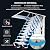 AMNOOL Electric Attic Ceiling Ladder Telescopic Stairs Non-Slip Invisible Folding Ladder with Telescoping Armrests, Pull Down from Ceiling*1pc