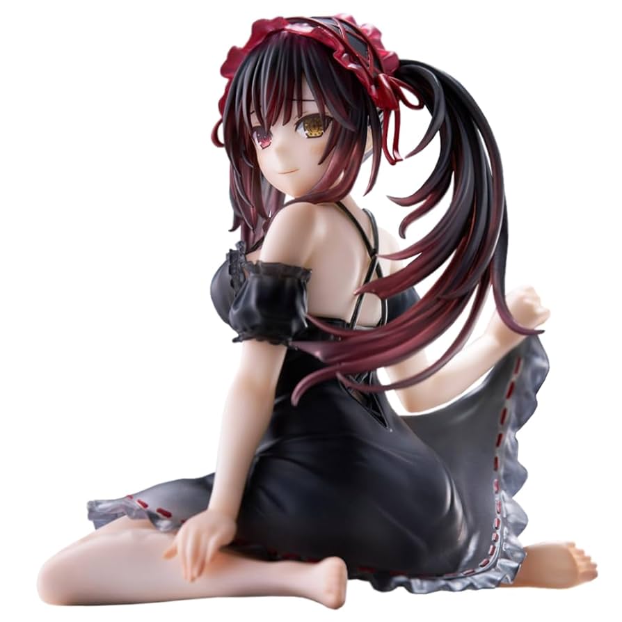 KURUMIポンチョ Amazon.com: LUNK Tokisaki Kurumi Pyjamas Anime Action Figure