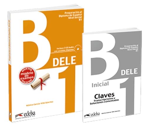 Pack DELE B1 (libro + claves). Edición 2019/Impresión 2020: Pack: Libro + audio descargable + Claves - B1 (Edicion 202