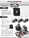 Challenger Mobility Mega Bag for Mobility Scooters and Electric Wheelchairs J840, Backrest Mount, Large Storage Space