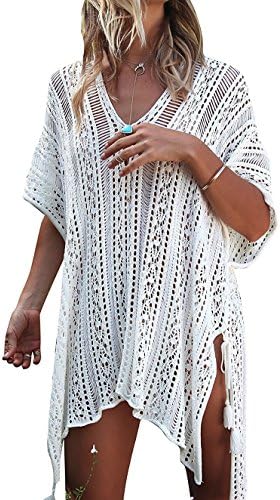 HARHAY Women's Summer Swimsuit Bikini Beach Swimwear Cover up Beige